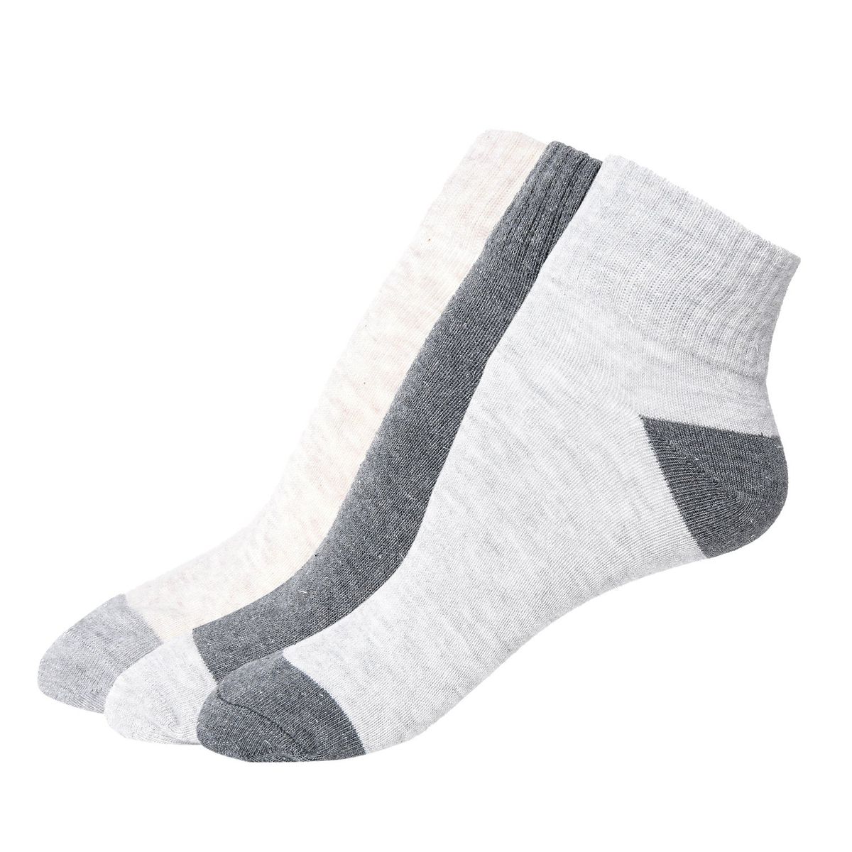 BLU - Medias Mujer Corto Pack de 3 Blu