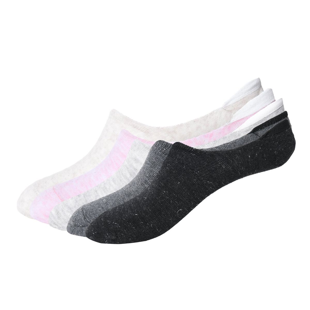 BLU - Medias Mujer Corto Pack de 5 Blu