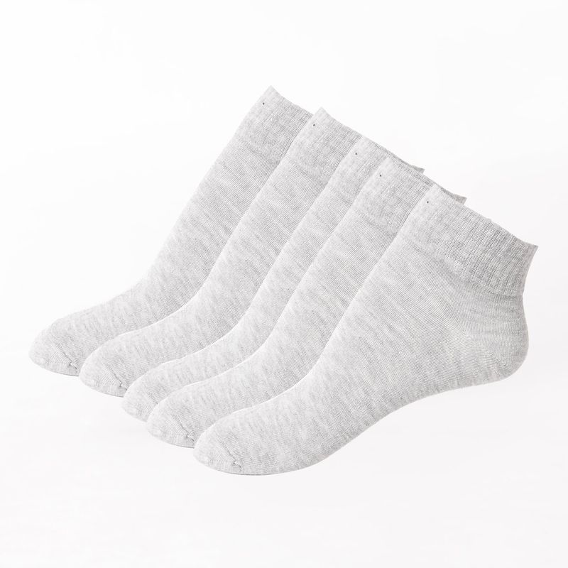 BLU - Medias Mujer Medio Pack de 5 Blu