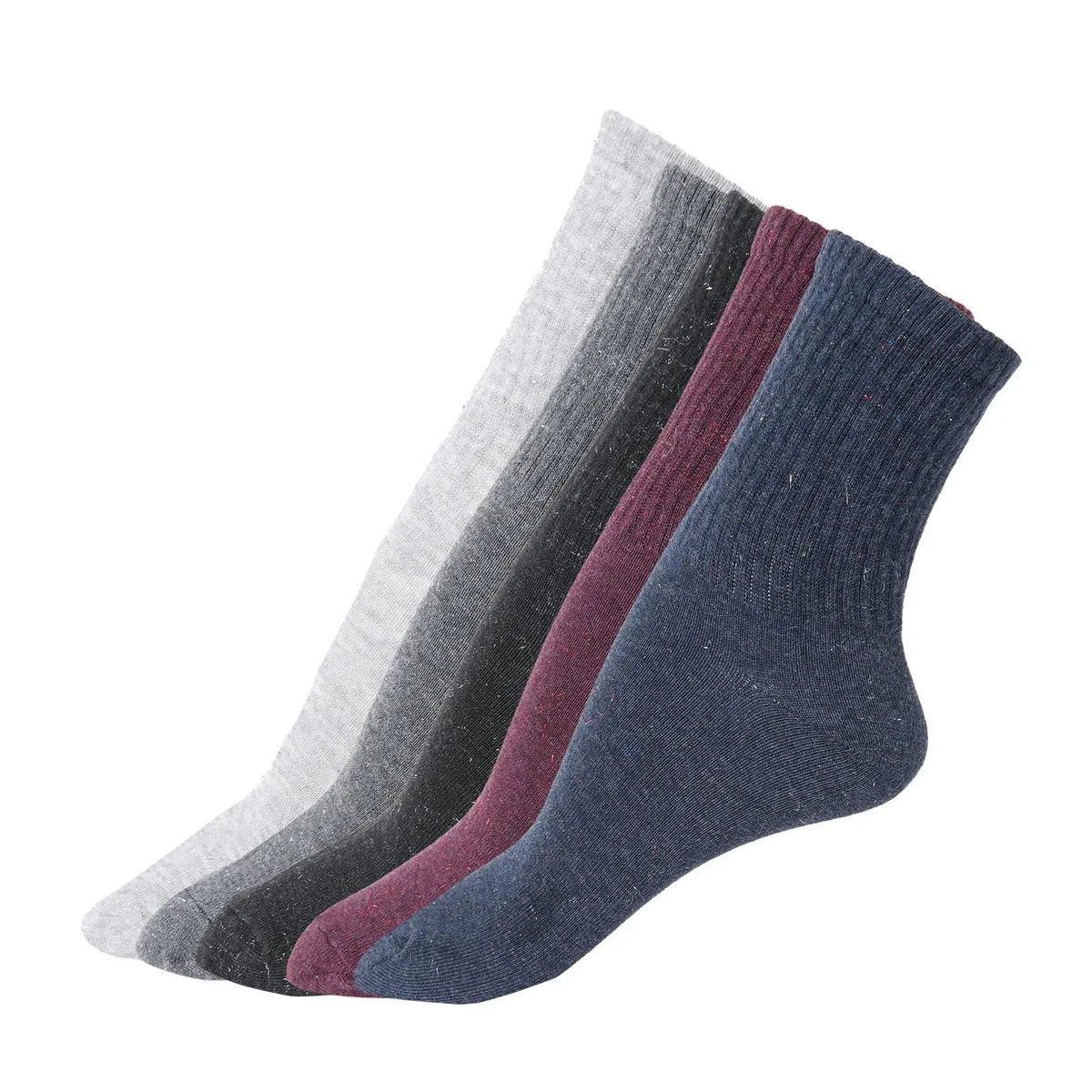 BLU - Medias Mujer Largo Pack de 5 Blu