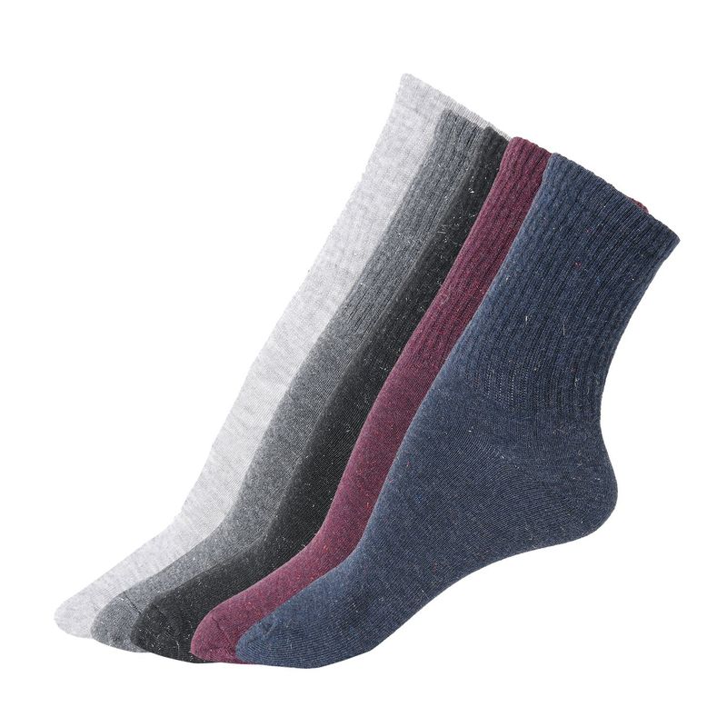 BLU - Medias Mujer Largo Pack de 5 Blu