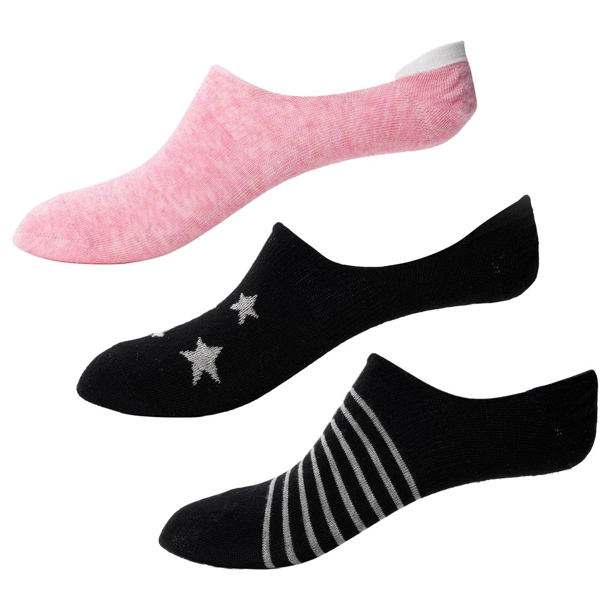 SYBILLA - Medias Mujer Invisible Pack de 3 Sybilla