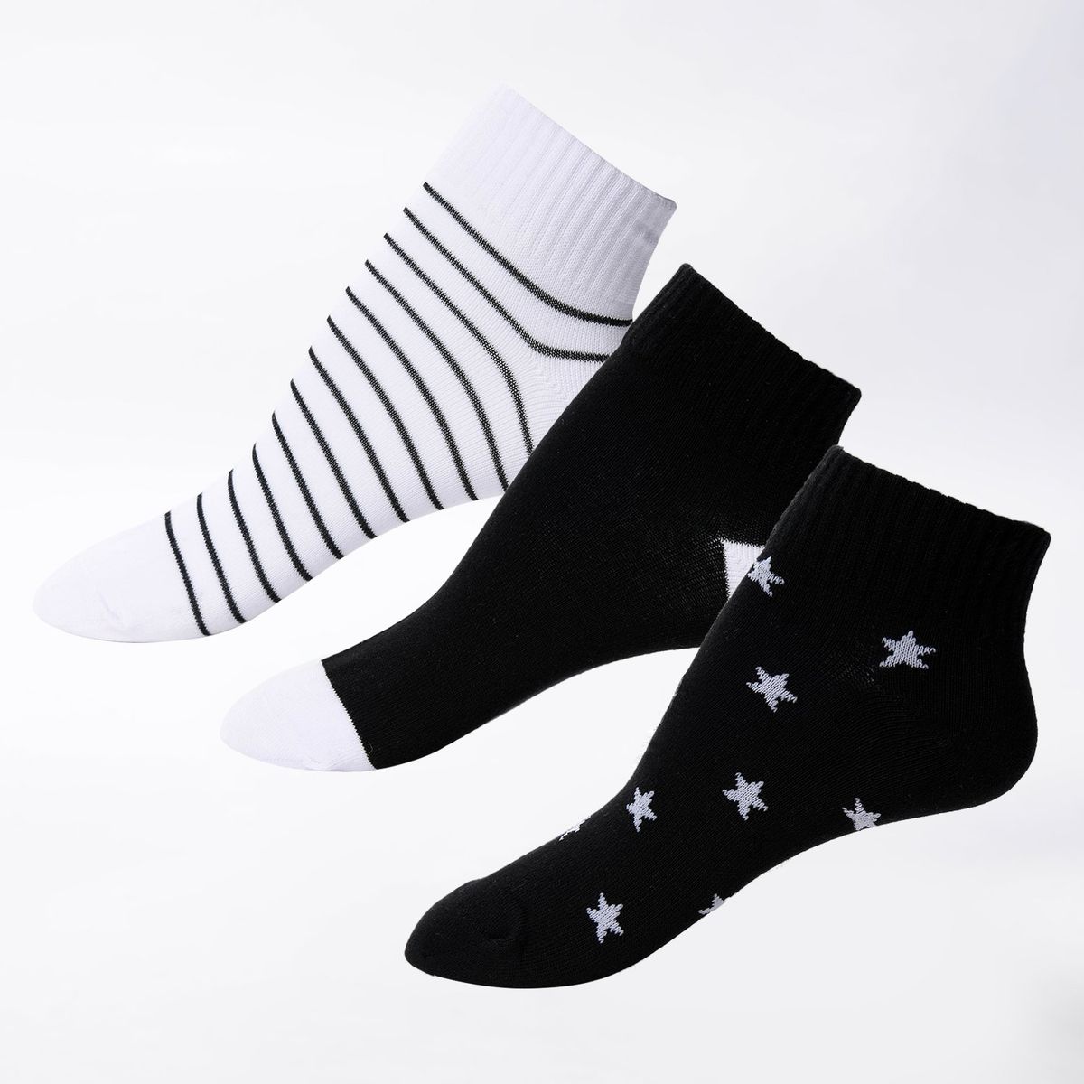 SYBILLA - Medias Mujer Medio Pack de 3 Sybilla