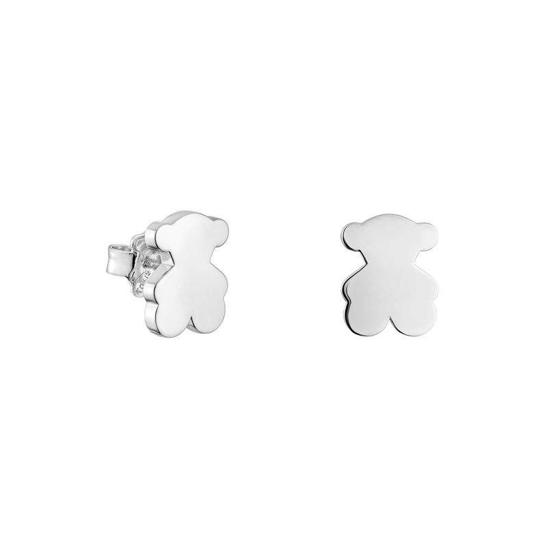 TOUS - Aretes oso de plata 12 mm Sweet Dolls