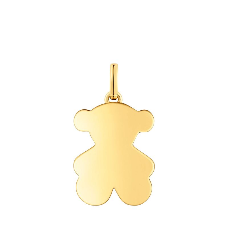 TOUS - Dije mediano oso con baño de oro 18 kt sobre plata 22 mm Sweet Dolls