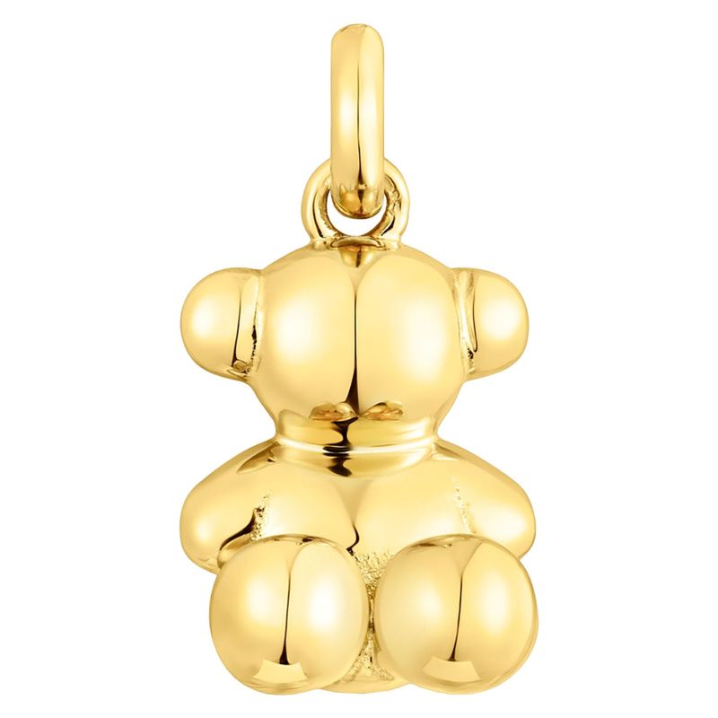 TOUS - Dije oso mediano con baño de oro 18 kt sobre plata Bold Bear