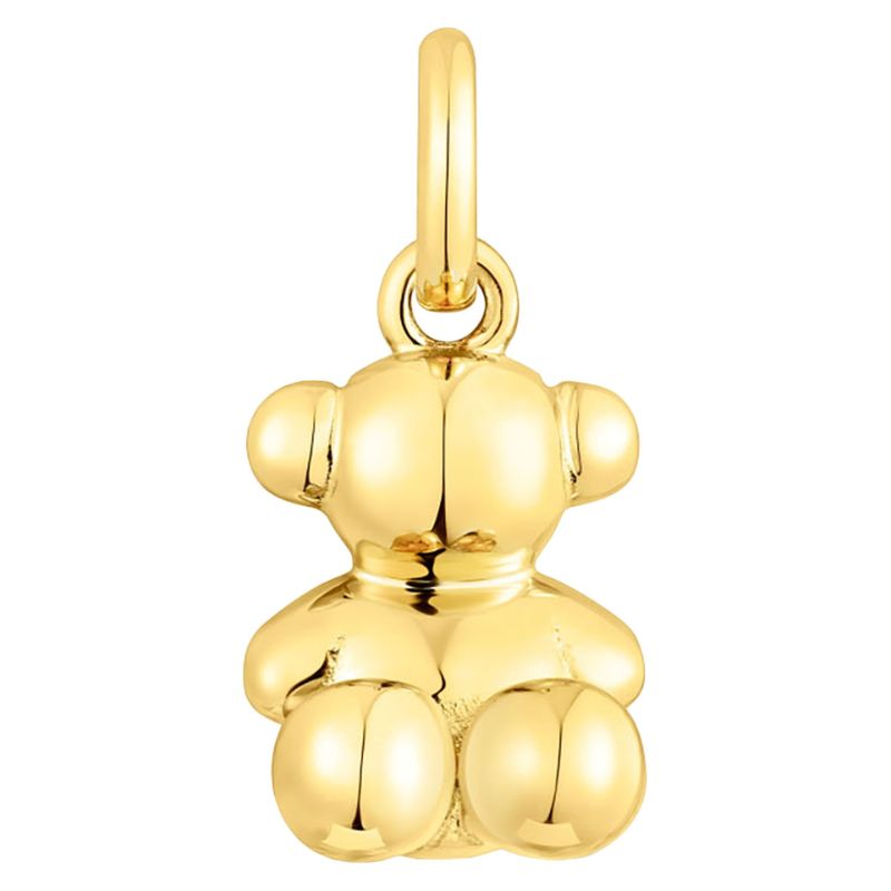 TOUS - Dije oso pequeño con baño de oro 18 kt sobre plata Bold Bear