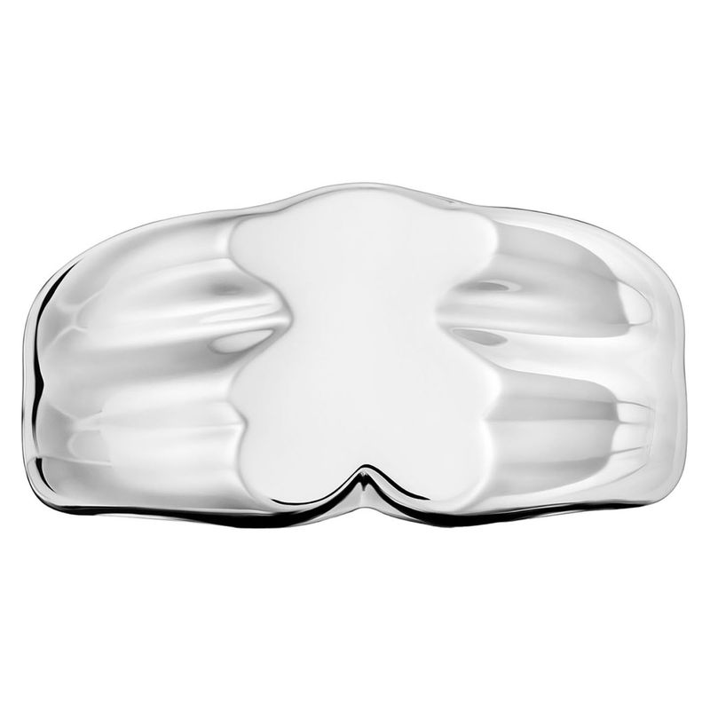 TOUS - Anillo sello de plata oso 10 mm Sweet Dolls