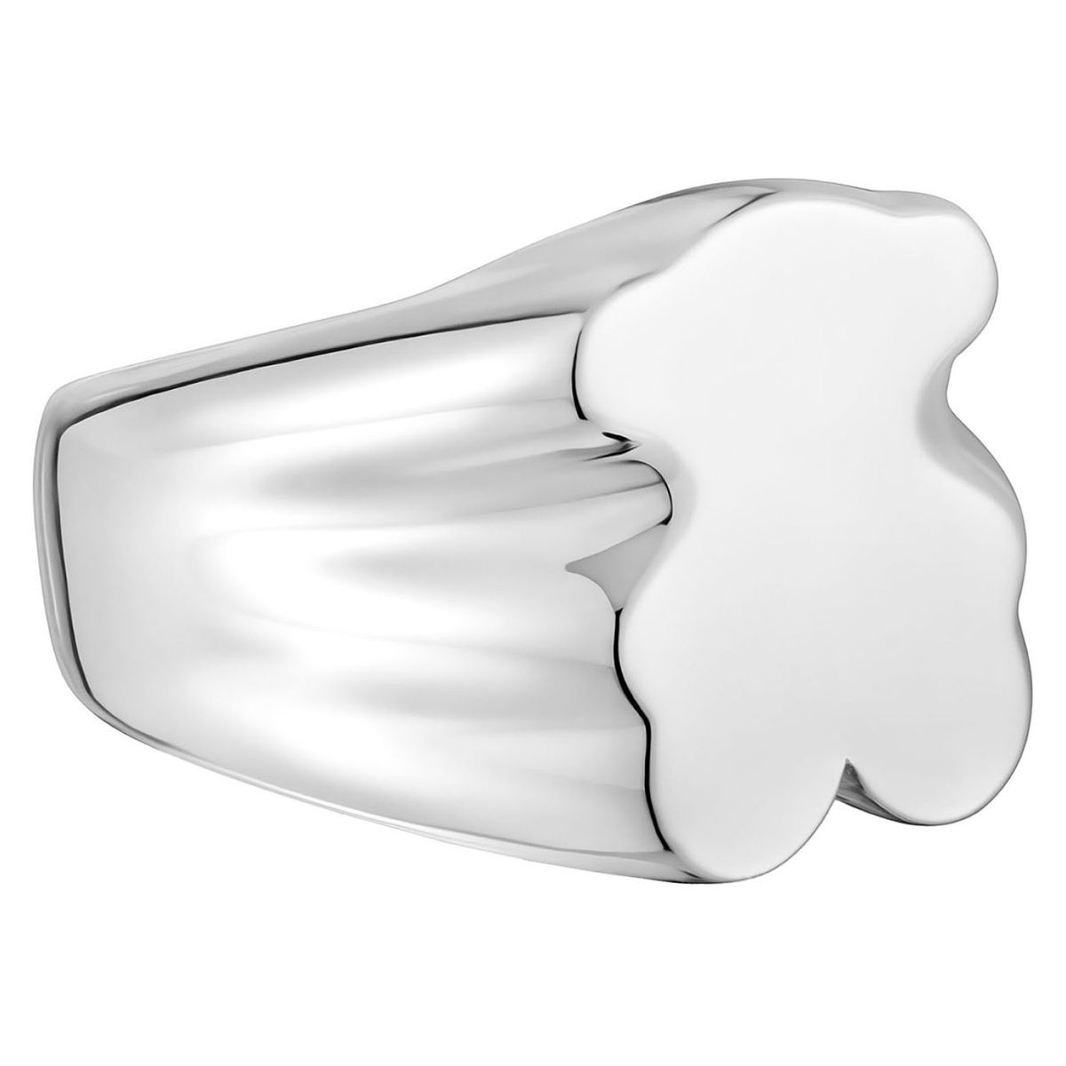 TOUS - Anillo sello de plata oso 15 mm Sweet Dolls