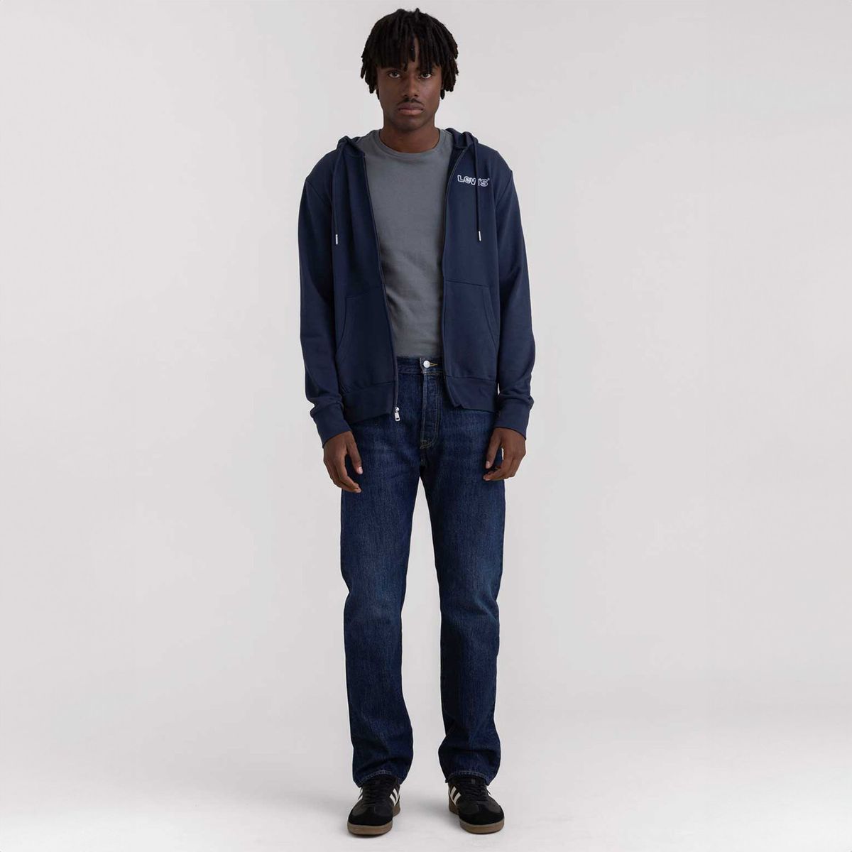 LEVIS - Jean 5 Bolsillos para Hombre Recto 501 Levis