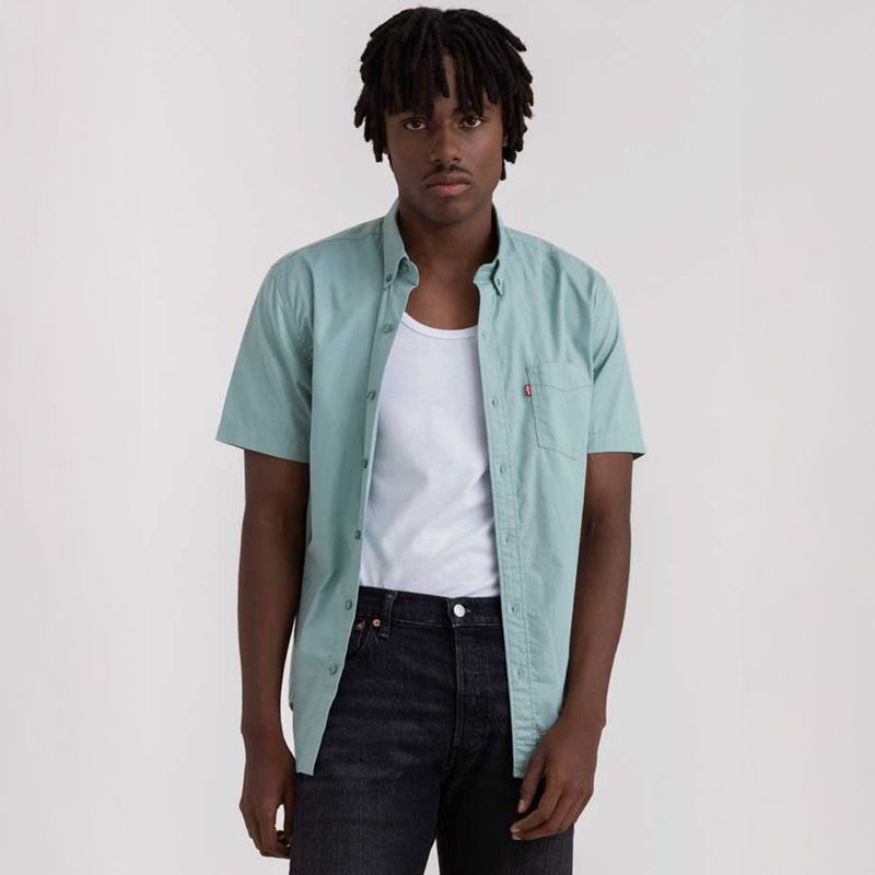 LEVIS - Camisa Hombre Manga corta Classic fit de Algodón Levis