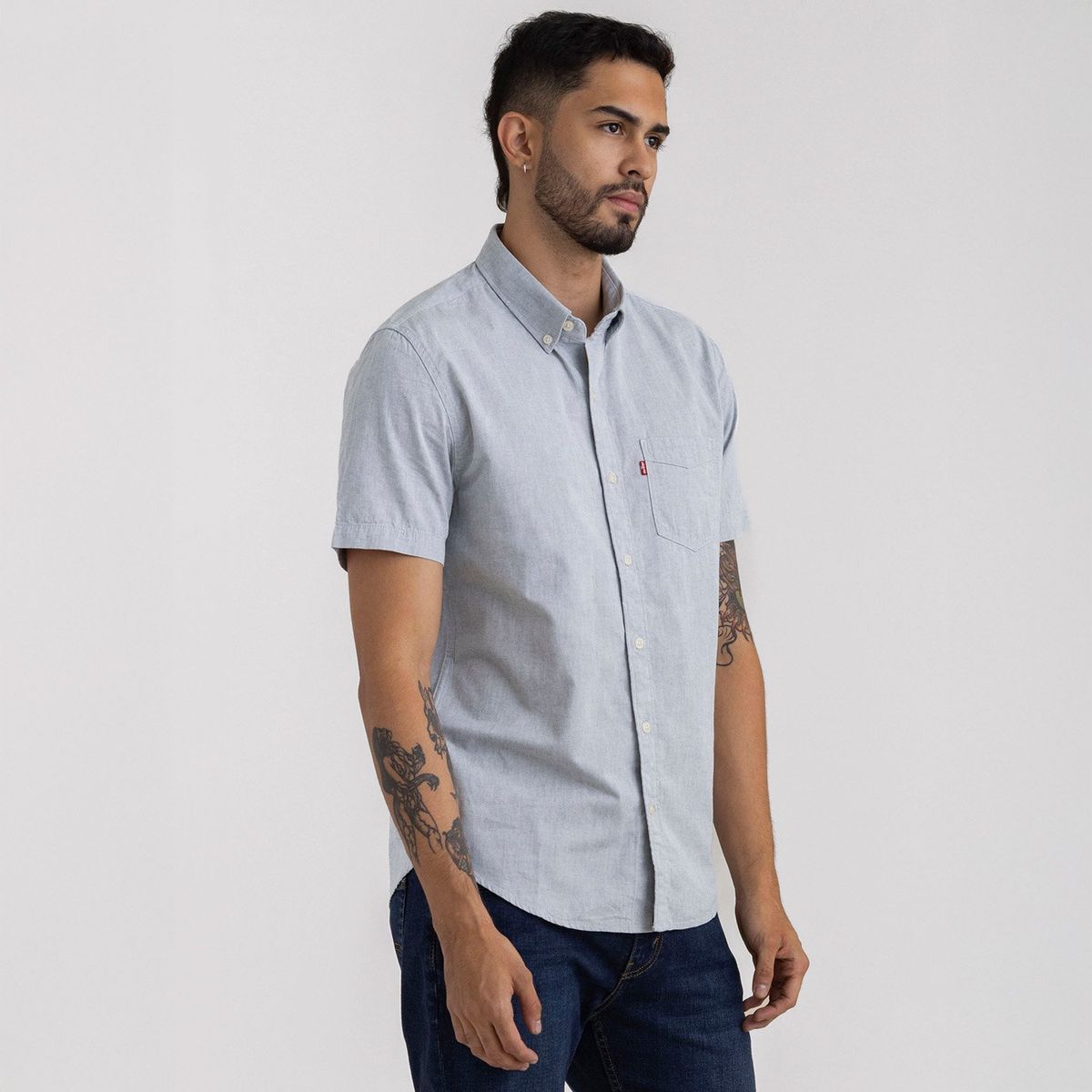 LEVIS - Camisa Hombre Manga corta Classic fit de Algodón Levis