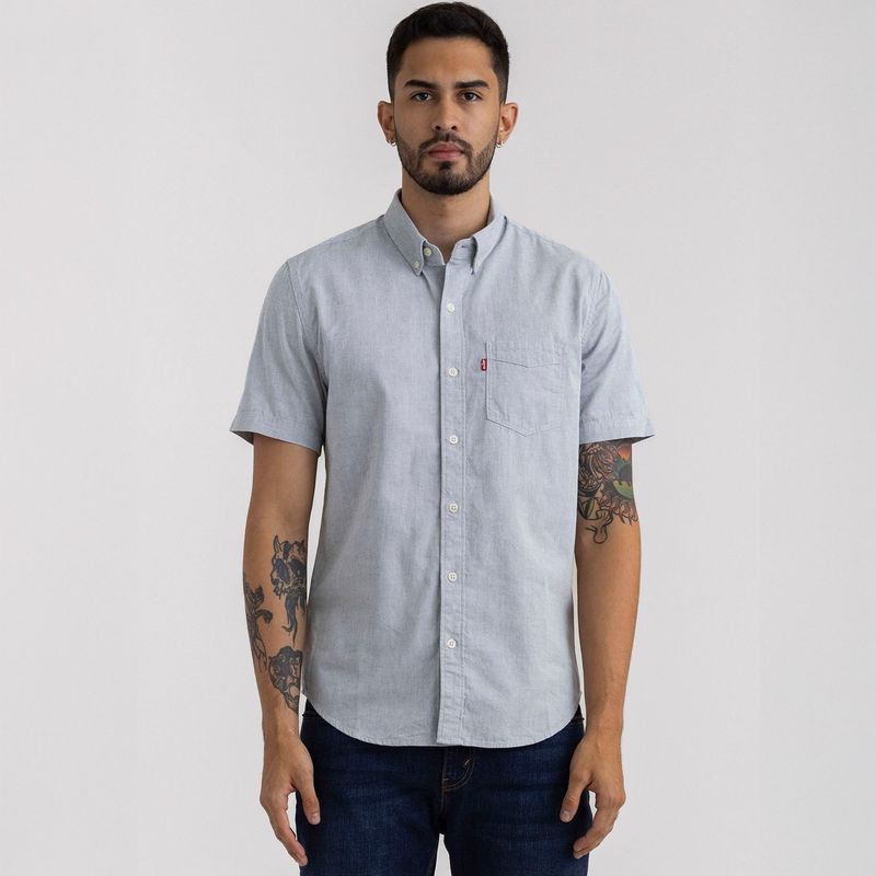 LEVIS - Camisa Hombre Manga corta Classic fit de Algodón Levis