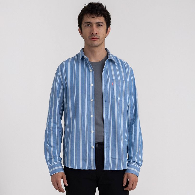 LEVIS - Camisa Hombre Manga larga Classic fit de Algodón Levis
