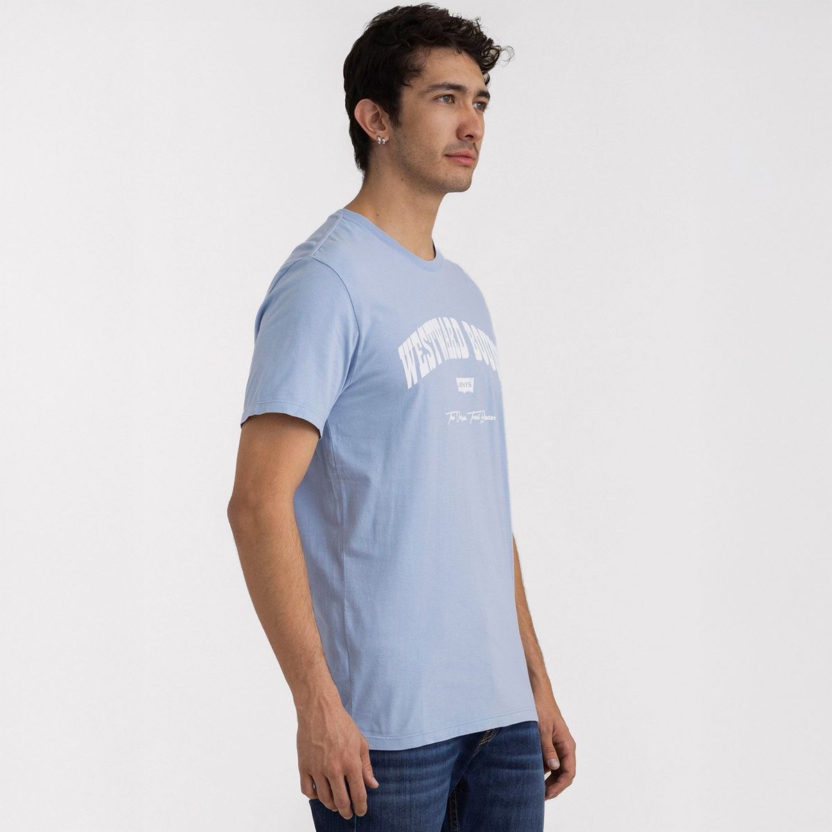 LEVIS - Camiseta Hombre Con Estampado Recto de Algodón Levis