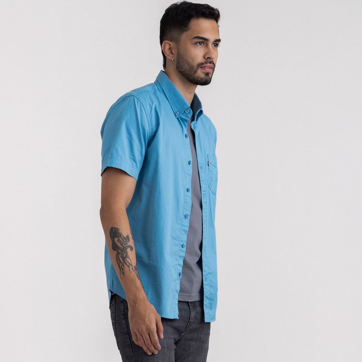 LEVIS - Camisa Hombre Manga corta Classic fit de Algodón Levis