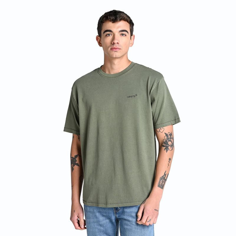 LEVIS - Camiseta Hombre Con Estampado Recto de Algodón Levis