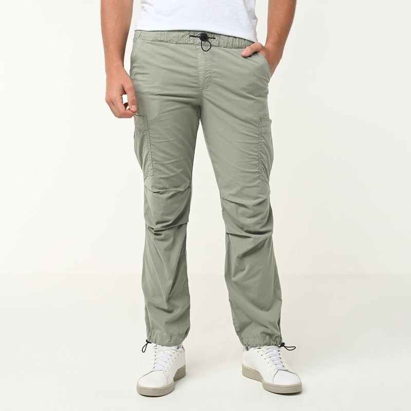 BEARCLIFF - Pantalón Chino Hombre Cargo de Algodón Bearcliff