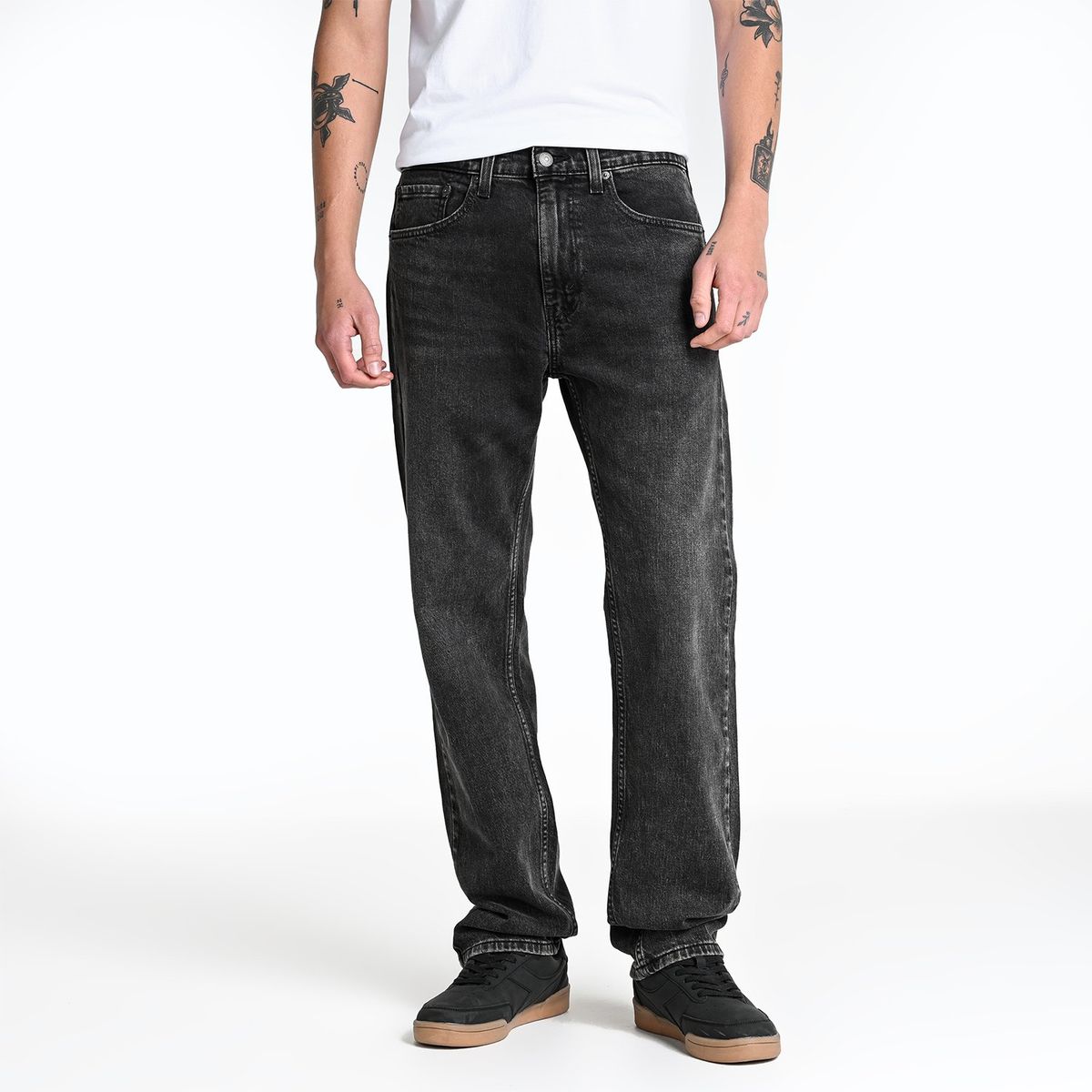 LEVIS - Jean 5 Bolsillos para Hombre Recto 505 Largo 32 Levis