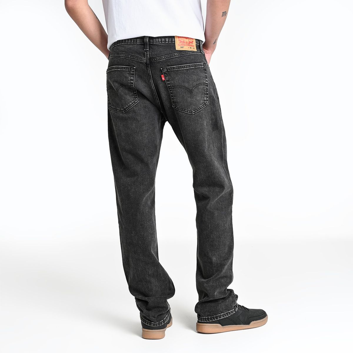 LEVIS - Jean 5 Bolsillos para Hombre Recto 505 Largo 32 Levis