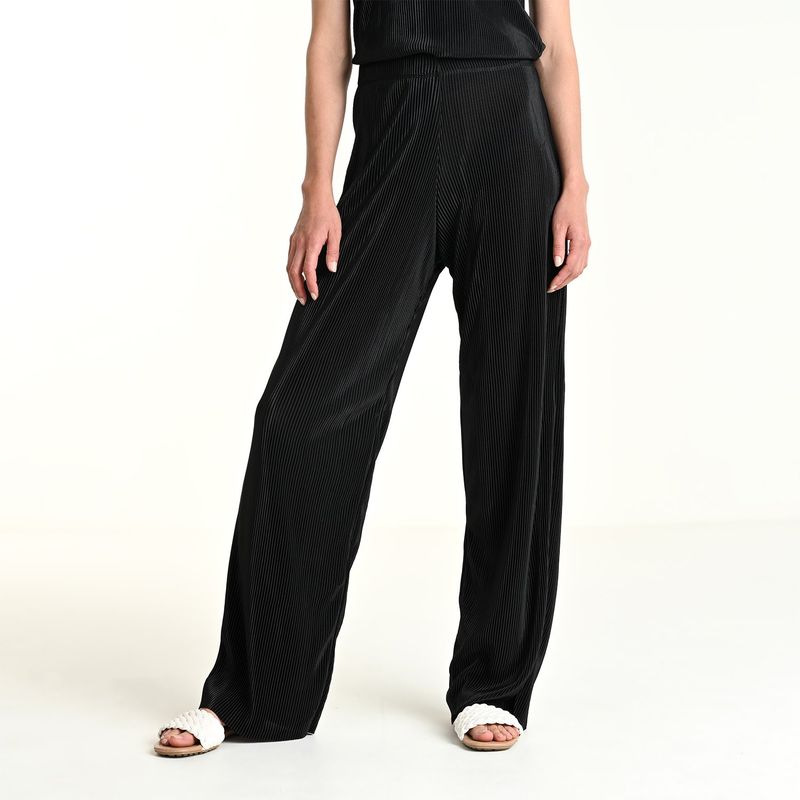 BASEMENT - Pantalón Wide Leg Mujer Tiro medio Basement