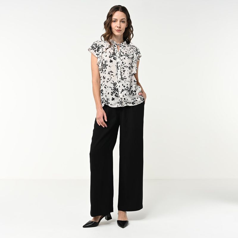 APOLOGY - Camisa Mujer Con Boleros Sin mangas Apology