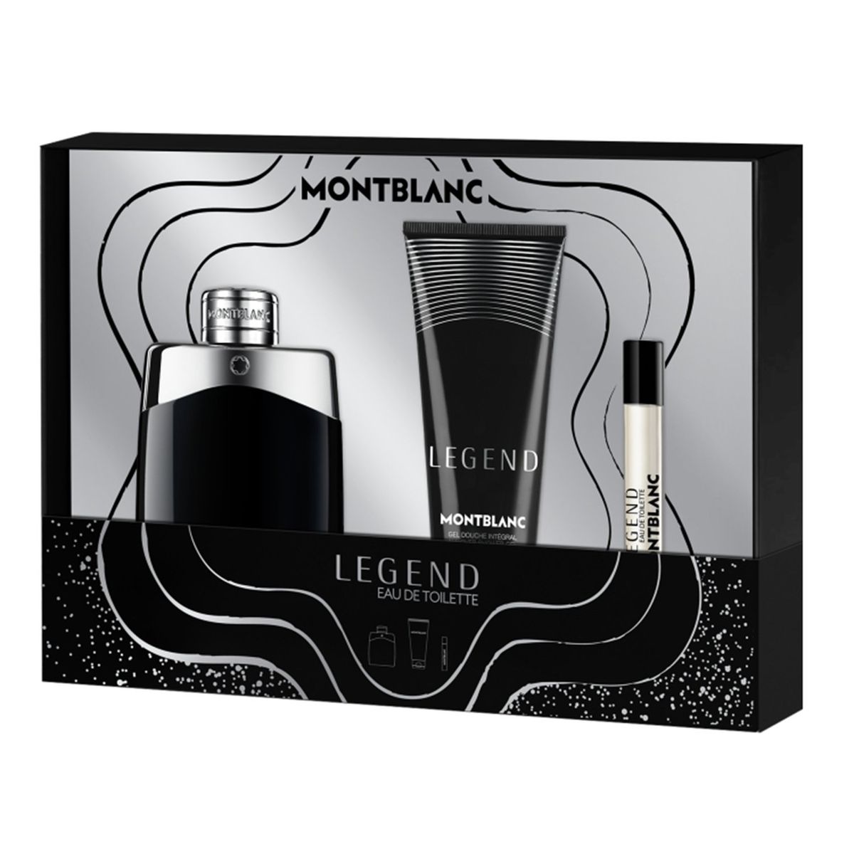 MONTBLANC - Set de Perfume Hombre Montblanc: Leg Cf Eau toilette 100+7 5+D Stick S1 23 