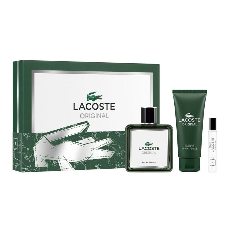 LACOSTE - Set de Perfume Hombre Lacoste EDT100+7,5+SG