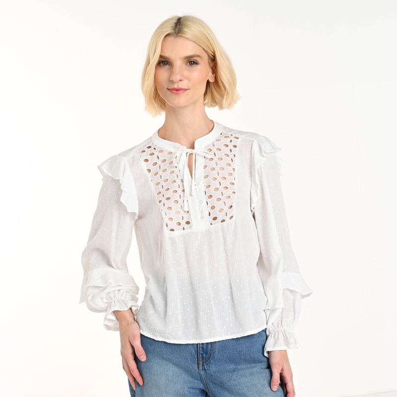 UNIVERSITY CLUB - Camisas Mujer Manga larga University Club