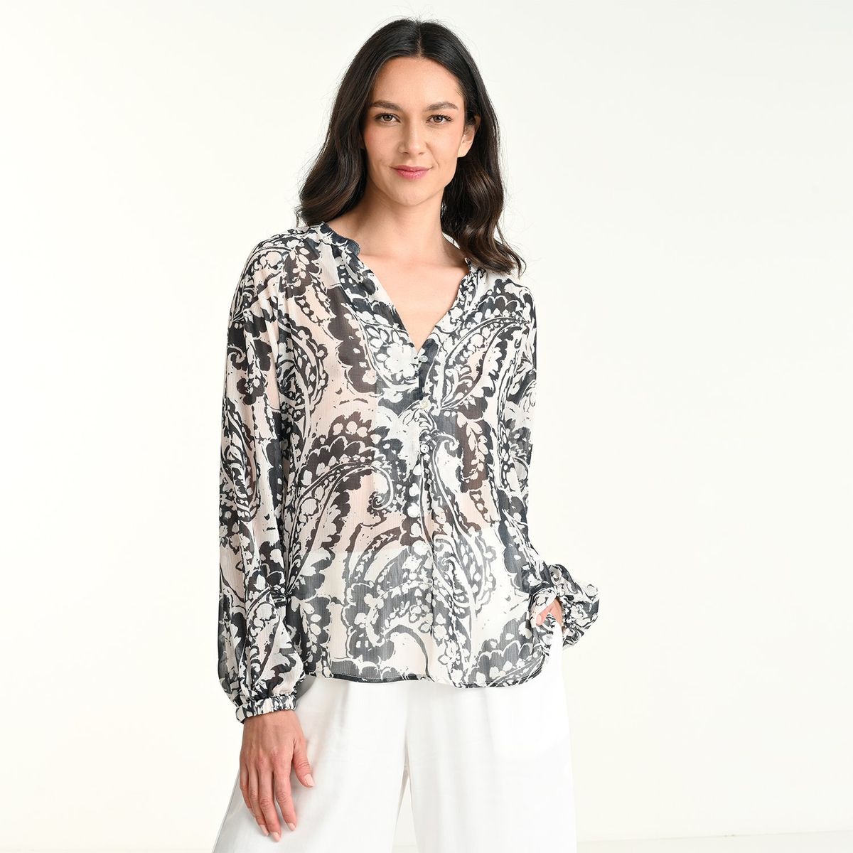 UNIVERSITY CLUB - Camiseta Mujer Manga larga University Club