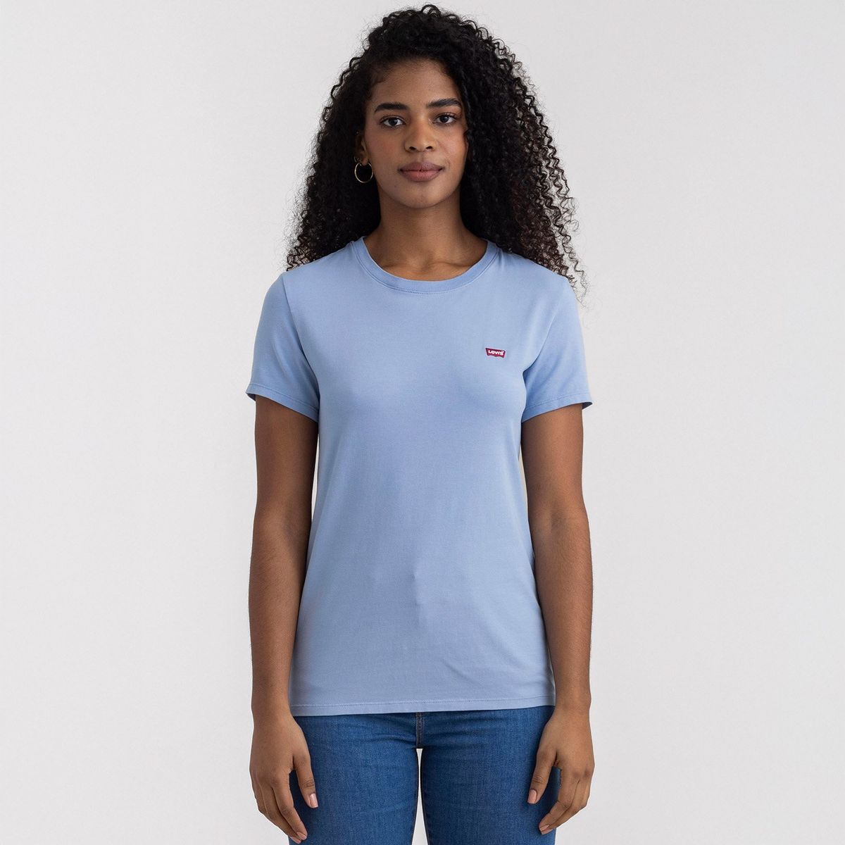 LEVIS - Camiseta Mujer Manga corta de Algodón Levis
