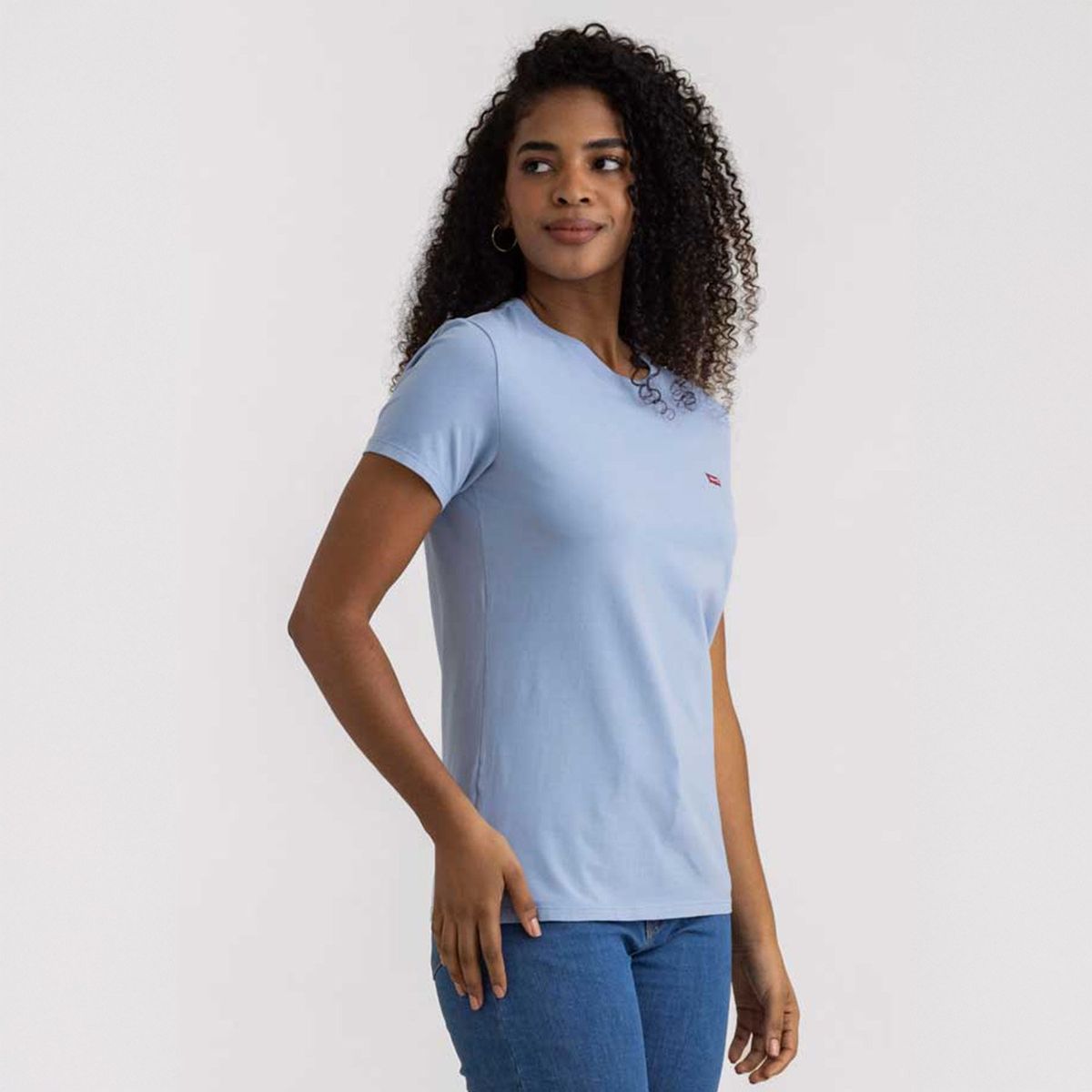 LEVIS - Camiseta Mujer Manga corta de Algodón Levis