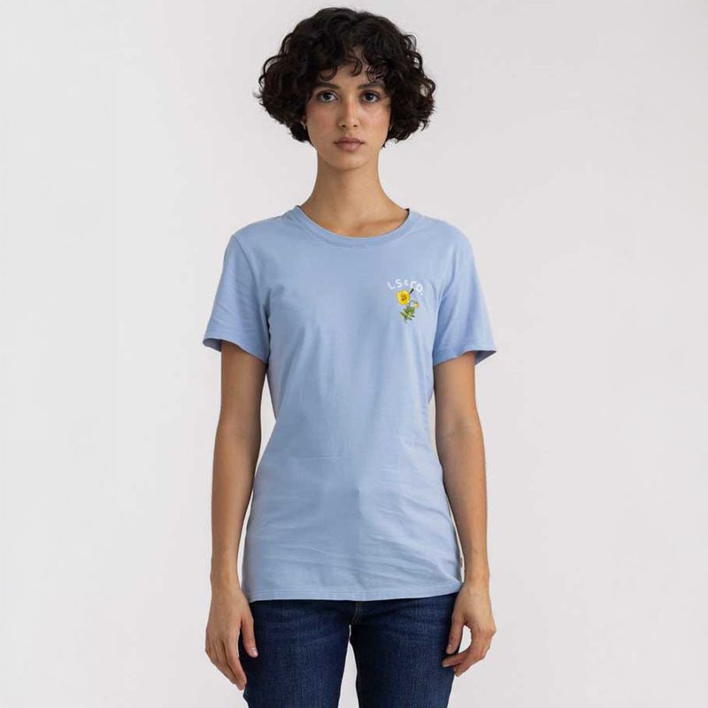 LEVIS - Camiseta Mujer Estampado Manga corta de Algodón Levis