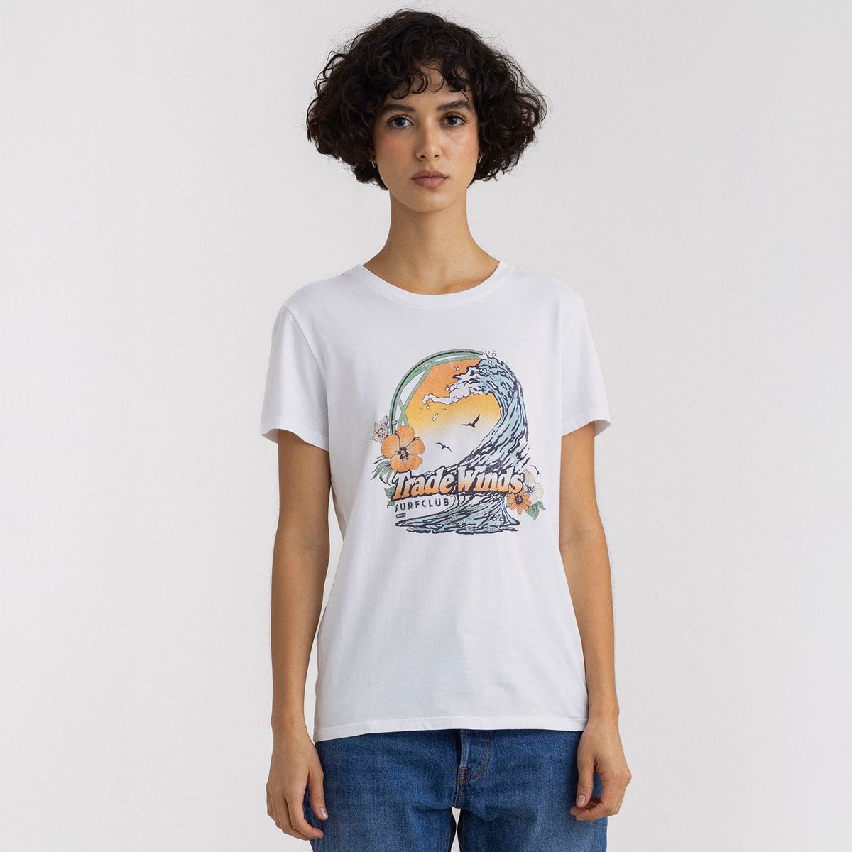 LEVIS - Camiseta Mujer Estampado Manga corta de Algodón Levis