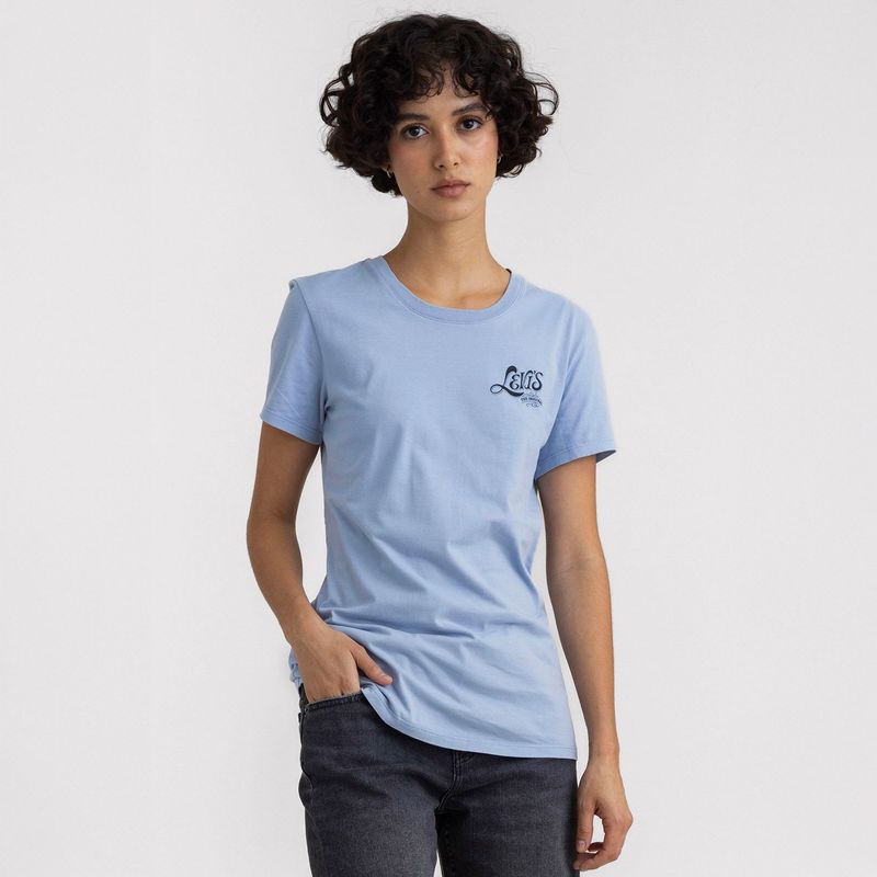 LEVIS - Camiseta Mujer Estampado Manga corta de Algodón Levis