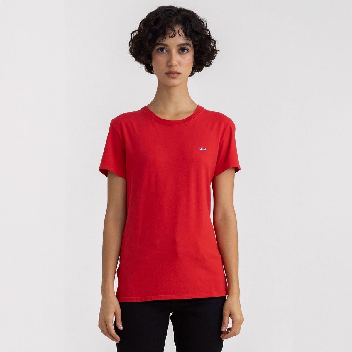 LEVIS - Camiseta Mujer Estampado Manga corta de Algodón Levis