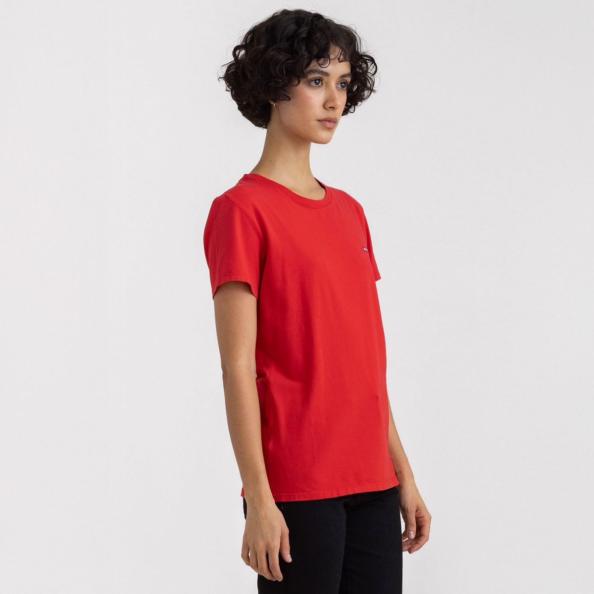 LEVIS - Camiseta Mujer Estampado Manga corta de Algodón Levis