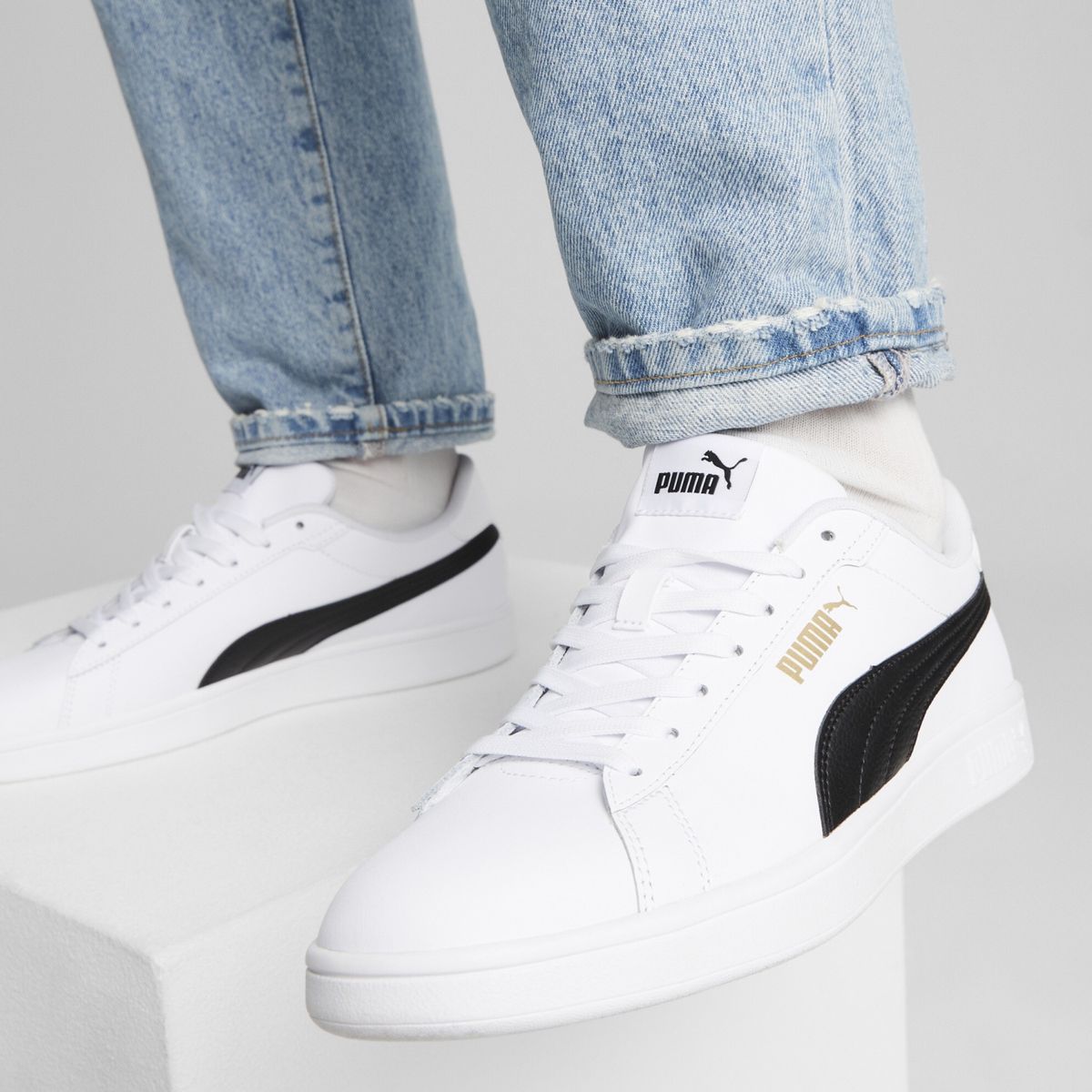 PUMA - Tenis Puma para Hombre Moda Puma Smash 3.0 L Wns 