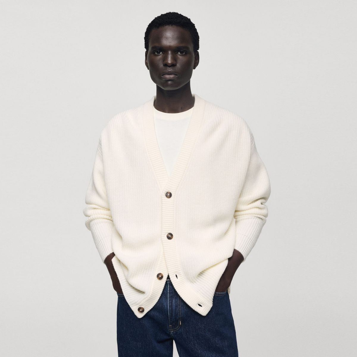 MANGO - Cardigan Hombre MANGO