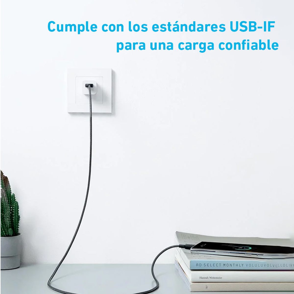 ANKER - Cable 322 Usb-A  Usb-C 90 cm Anker