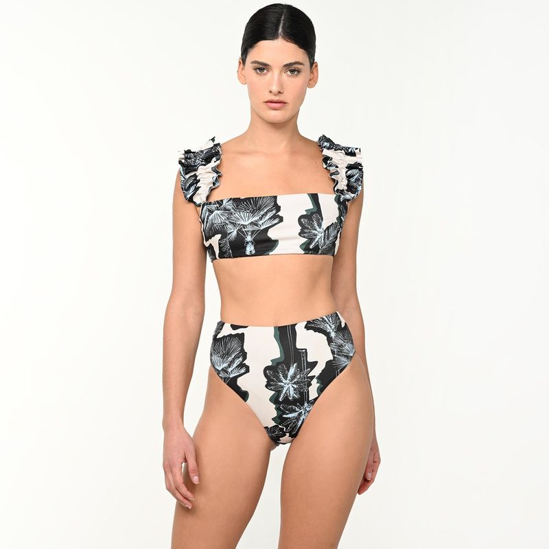 BASEMENT - Conjunto de bikini con flores Basement