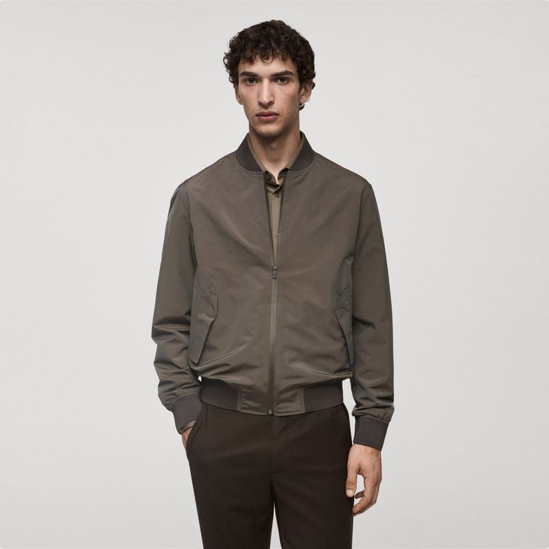 MANGO - Chaqueta Bomber Hombre MANGO