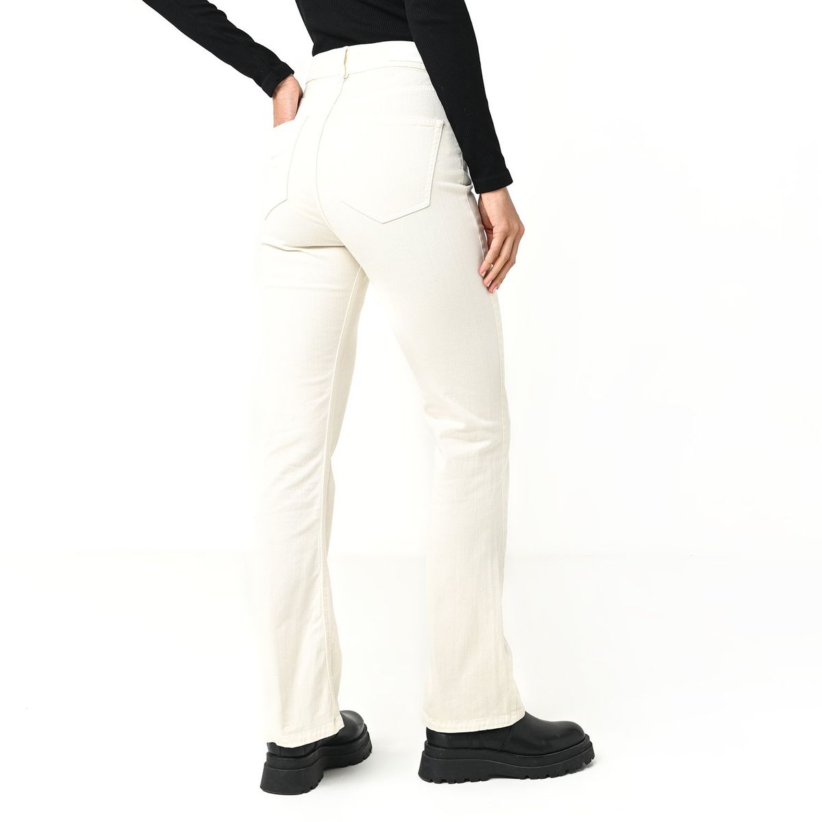 UNIVERSITY CLUB - Jean Flare Mujer Tiro alto University Club