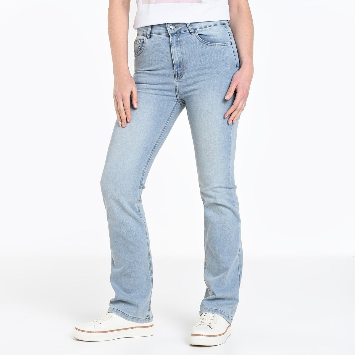 APOLOGY - Jean Slim Mujer Tiro medio Apology