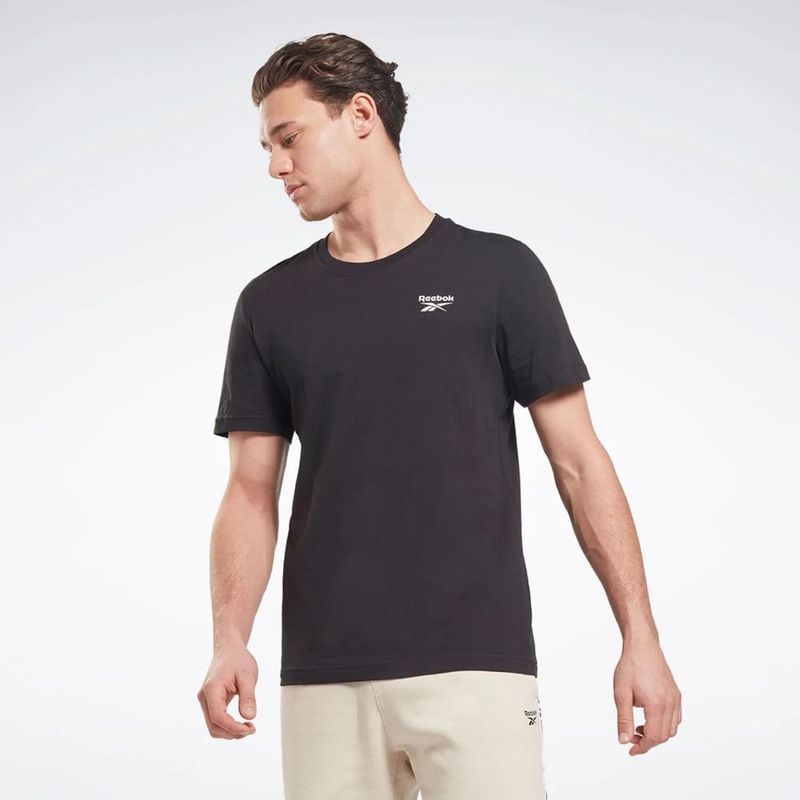 REEBOK - Camiseta Hombre Reebok Manga corta Mejor algodón