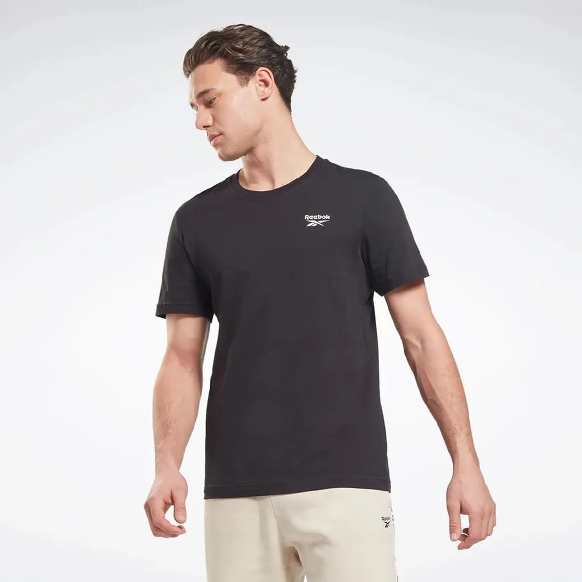 REEBOK - Camiseta Hombre Manga corta de algodón Lifestyle Reebok