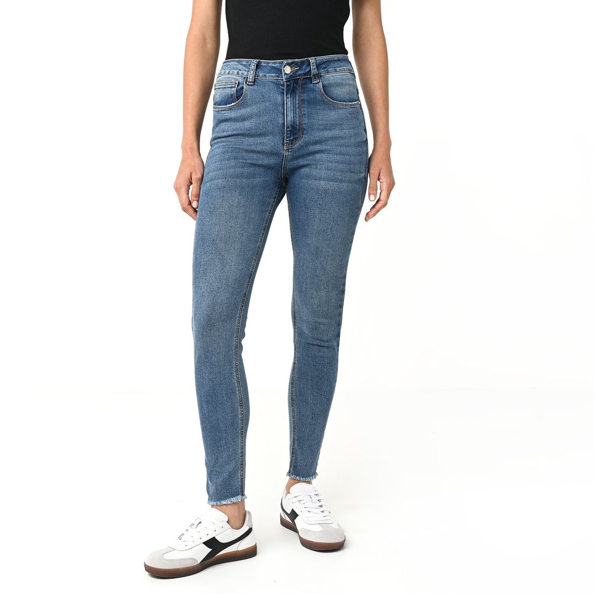 BASEMENT - Jean Skinny Mujer Tiro alto Basement