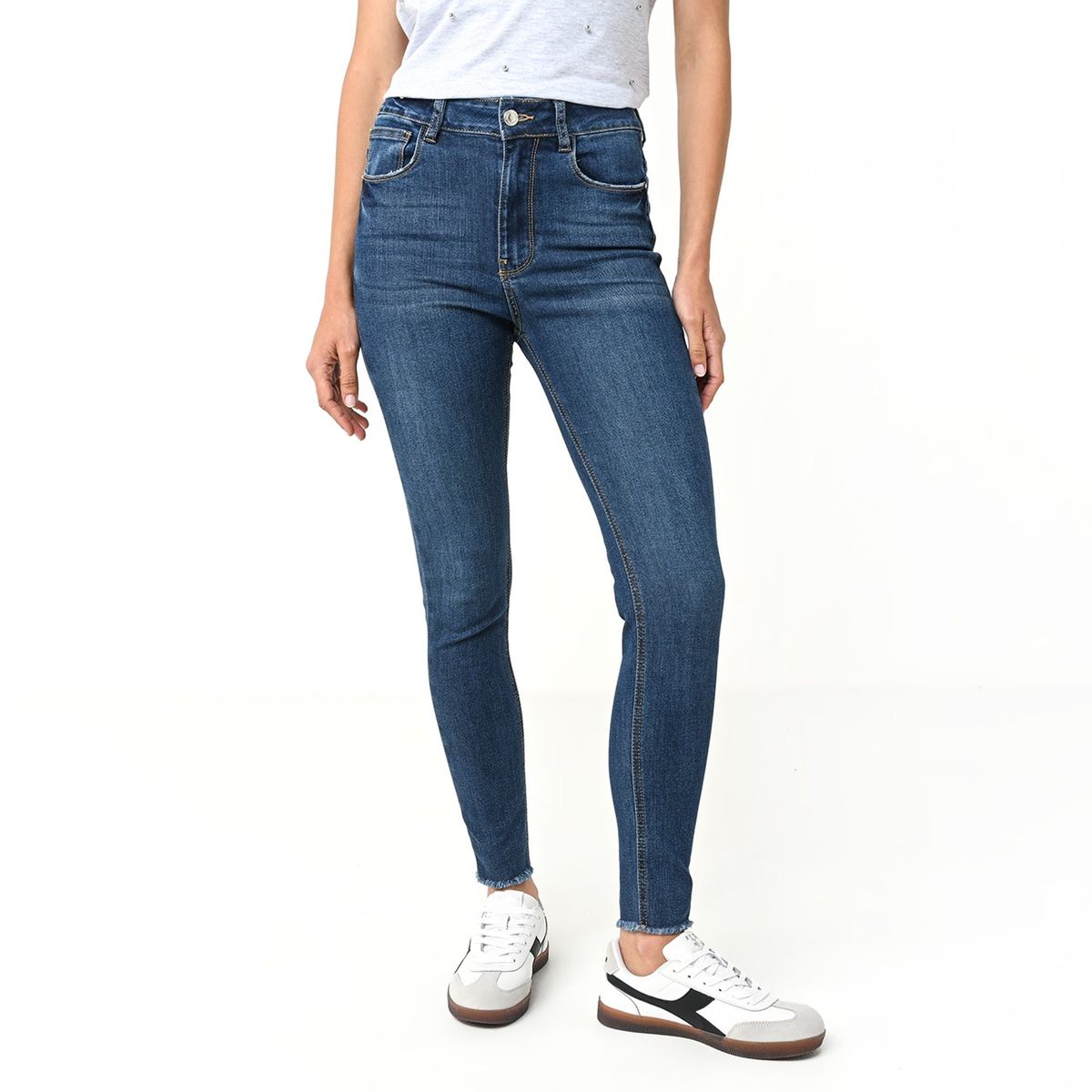 BASEMENT - Jean Skinny Mujer Tiro alto Basement