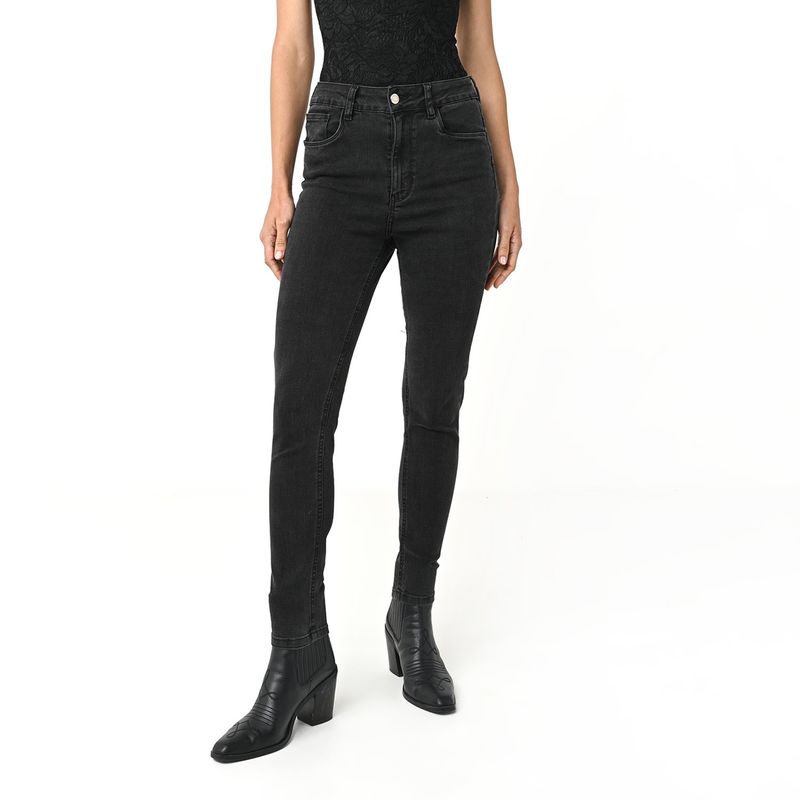 BASEMENT - Jean Skinny Mujer Tiro alto Basement
