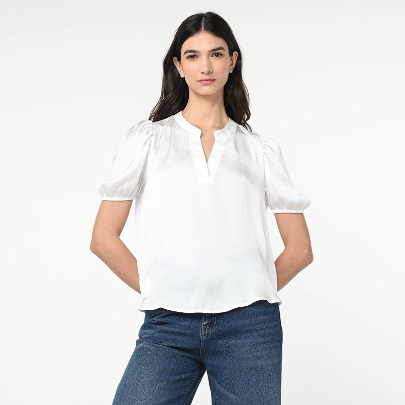 UNIVERSITY CLUB - Blusa Mujer Manga corta University Club